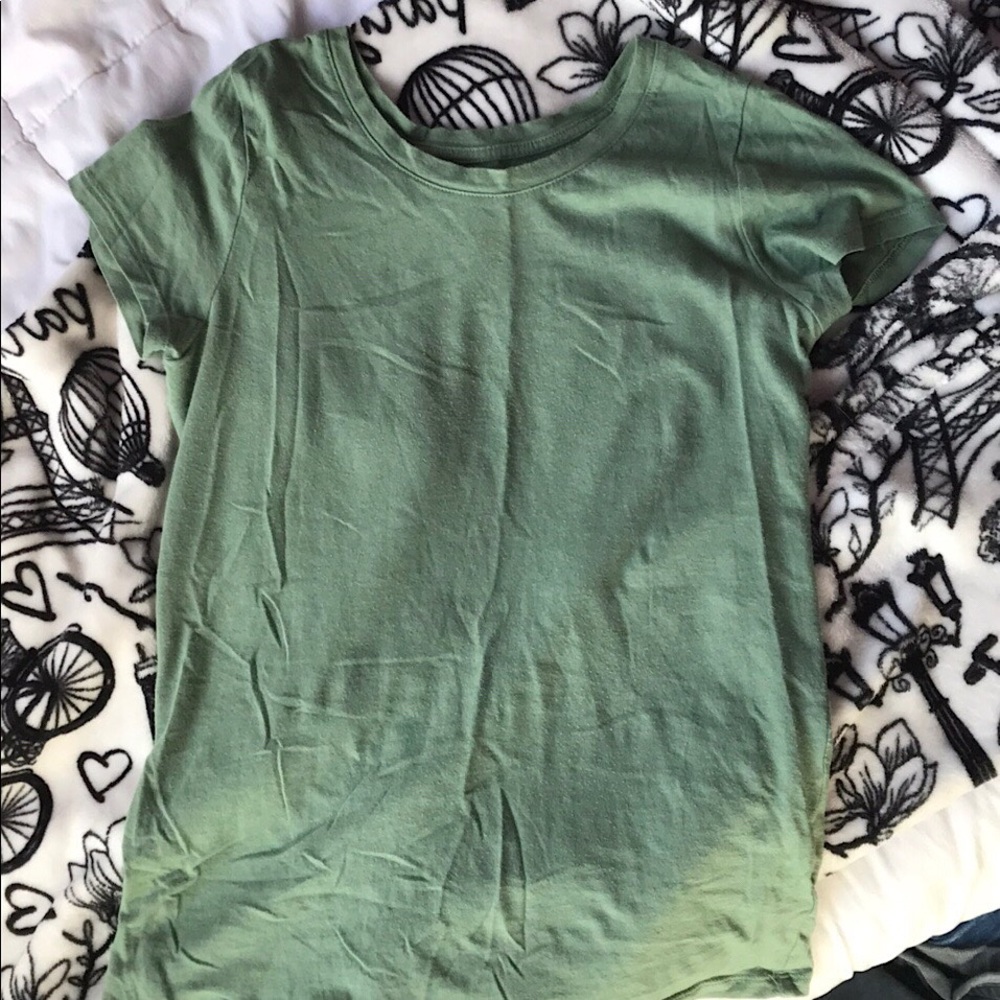olive green size S/M top GAP